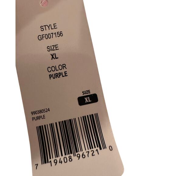 GapFit Performance T-Shirt Purple XL Moisture Wicking Stretch Activewear NWT - Picture 6 of 7